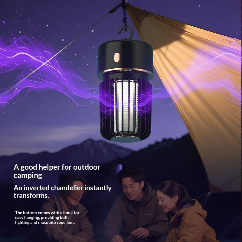 Electric Shock Purple Light Automatic Mosquito Trap For Home Use