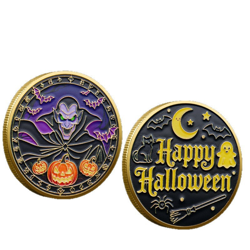 Halloween Commemorative Gift Metal Commemorative Coin