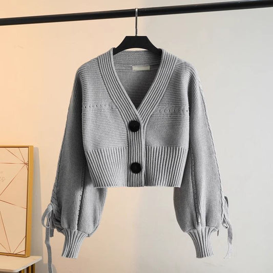 Korean-style Chic Versatile Sweater Womens Coat
