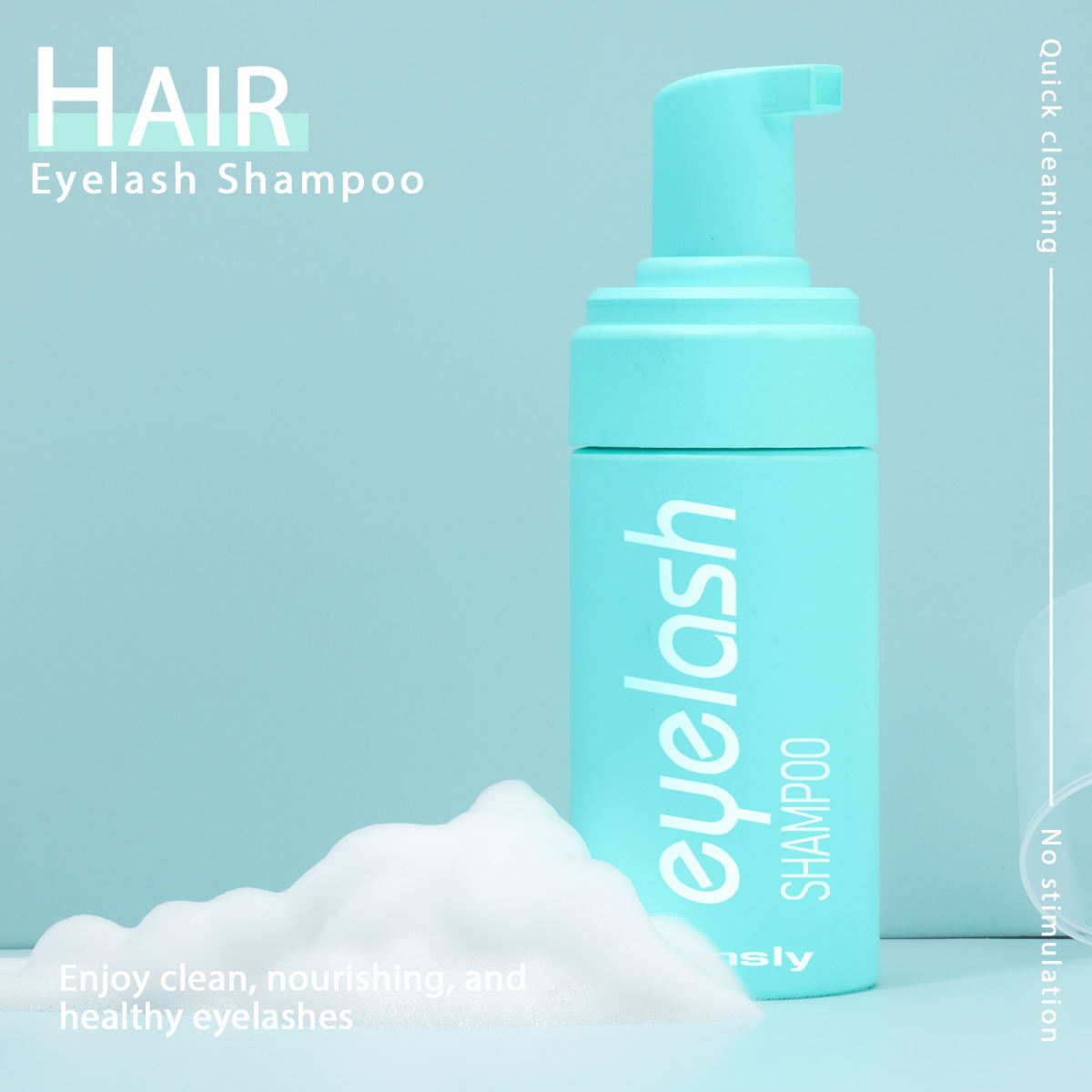 Eyelash Shampoo Cleaning Makeup Remover