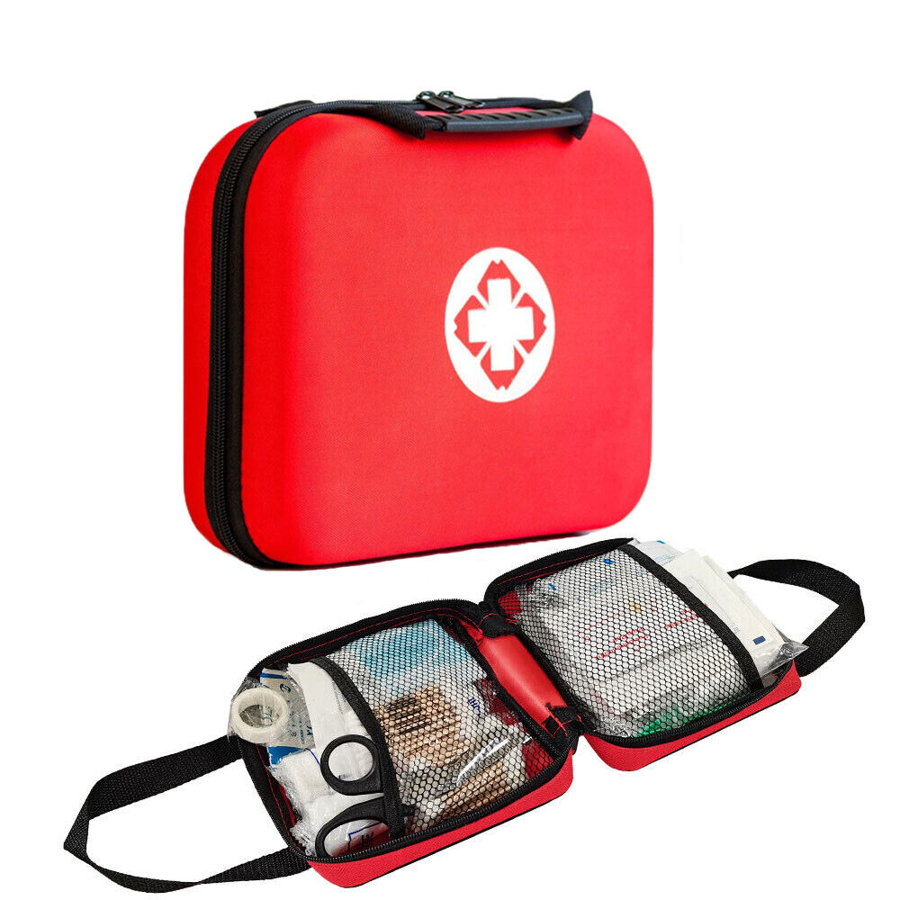 391-piece First Aid Kit For Medical Emergencies While Traveling, At Home, In The Car, In A Taxi Or At Work
