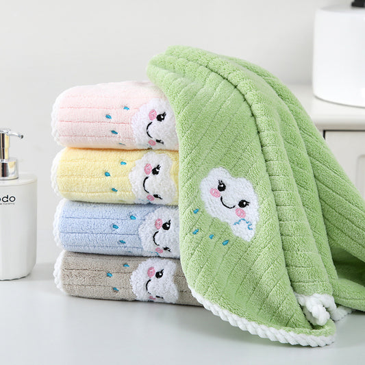 New Home Use Coral Fleece Cloud Towel