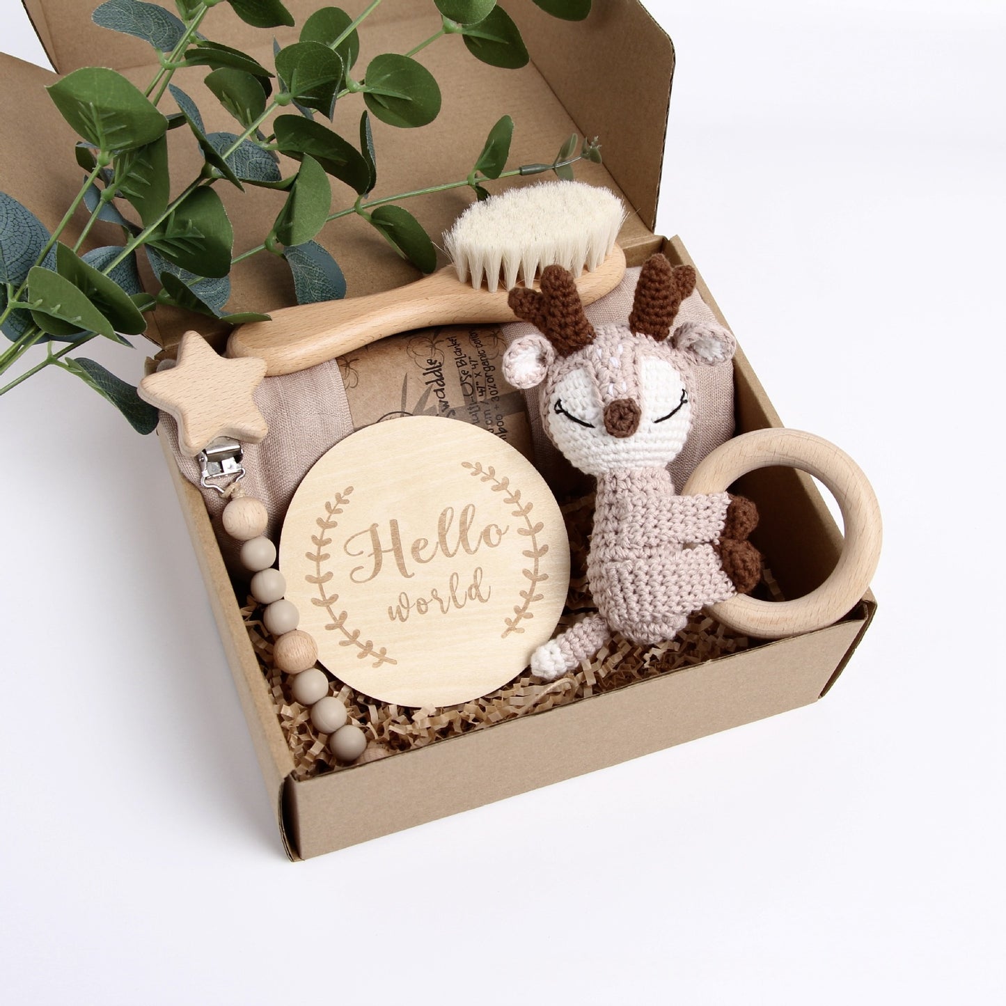 Christmas Reindeer Gift Box Baby Toy