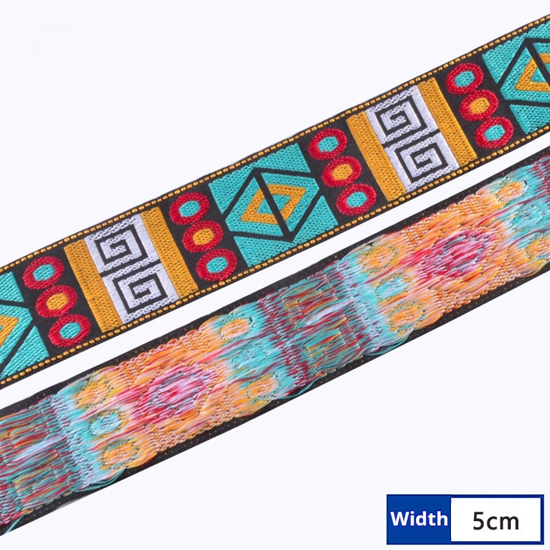 5cm Circle Jacquard Net Tape Lace Accessories Clothing Hair Accessories Trimmings Accessories