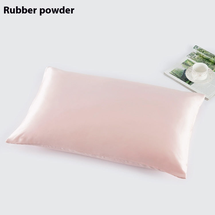 Plain Beauty Silk Hair Care Sleep Comfortable Thickened American Simple Double-sided Silk Pillowcase