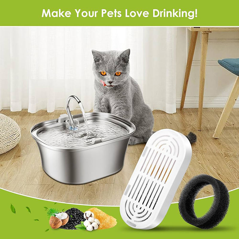 Large Capacity Stock Of Pet Water Fountain Filters