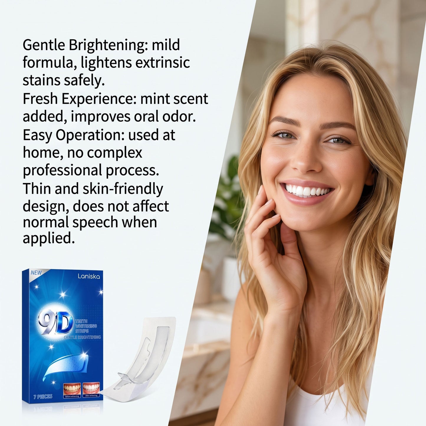 Portable Dental Surface Cleaning Care Patches