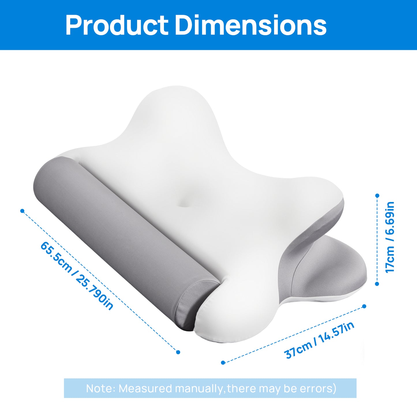 Cervical Neck Pillow, Cooling Ergonomic Memory Foam Pillows