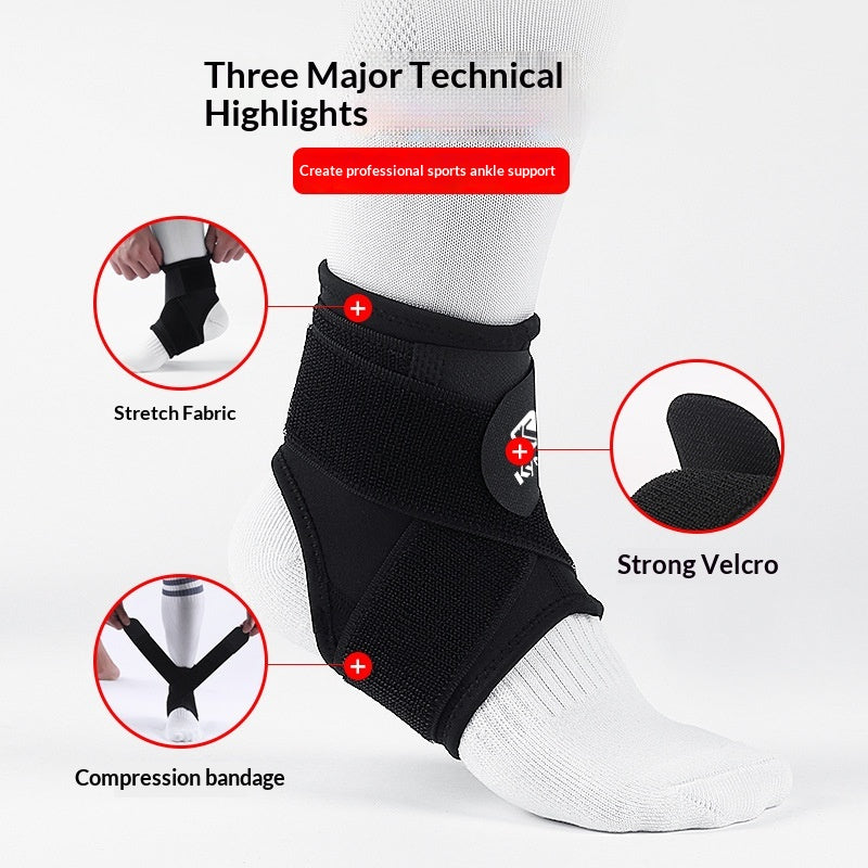 Running Fitness Compression Bandage Prevents Ankle Sprains
