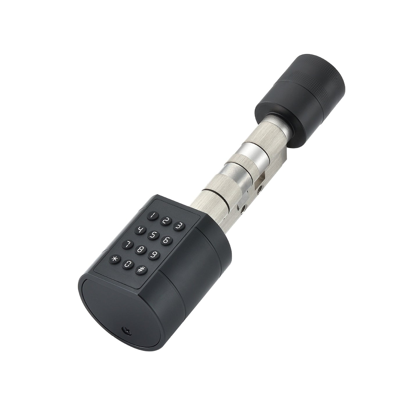 Smart Lock Cylinder Graffiti-proof Bluetooth Fingerprint Password Lock For Indoor Use