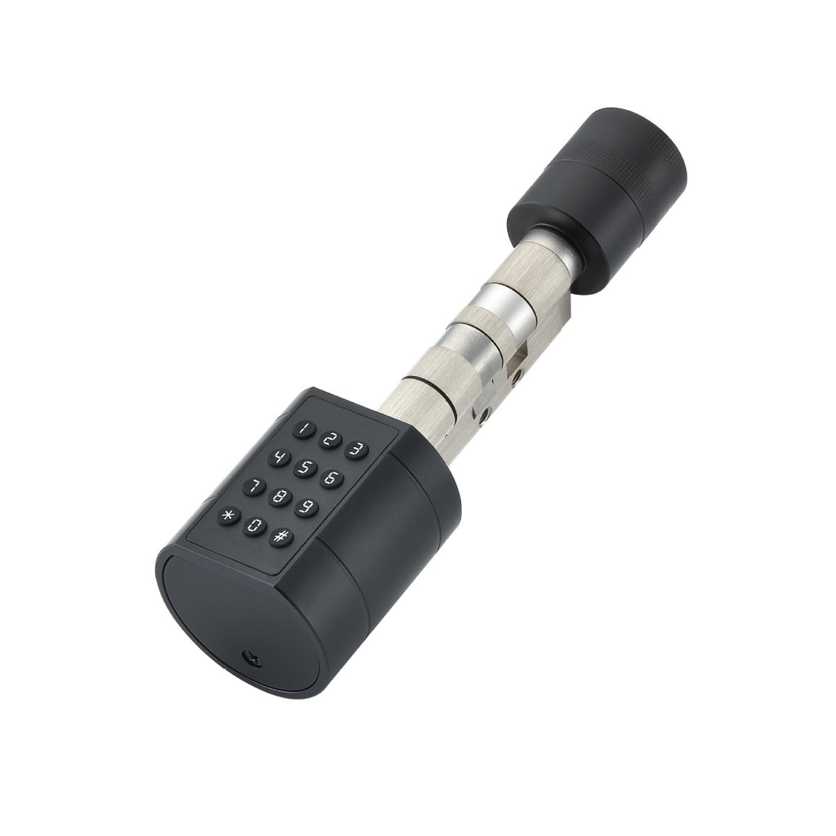 Smart Lock Cylinder Graffiti-proof Bluetooth Fingerprint Password Lock For Indoor Use