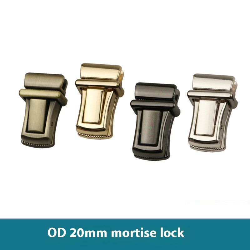 Outer Diameter 20mm Luggage Accessories Mortise Lock