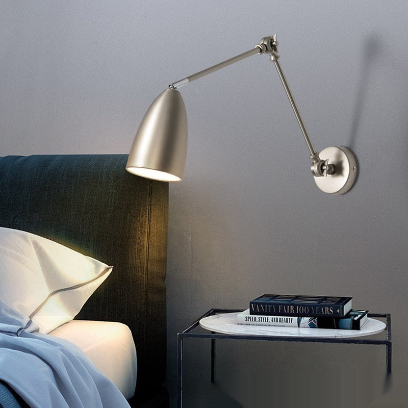 Bedside Eye-care Reading Lamp With A Swivel Arm For The Bedroom Or Study