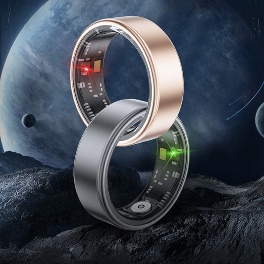 Sleep Heart Rate Blood Pressure Blood Oxygen Detection IP68 Waterproof Swimming Smart Ring