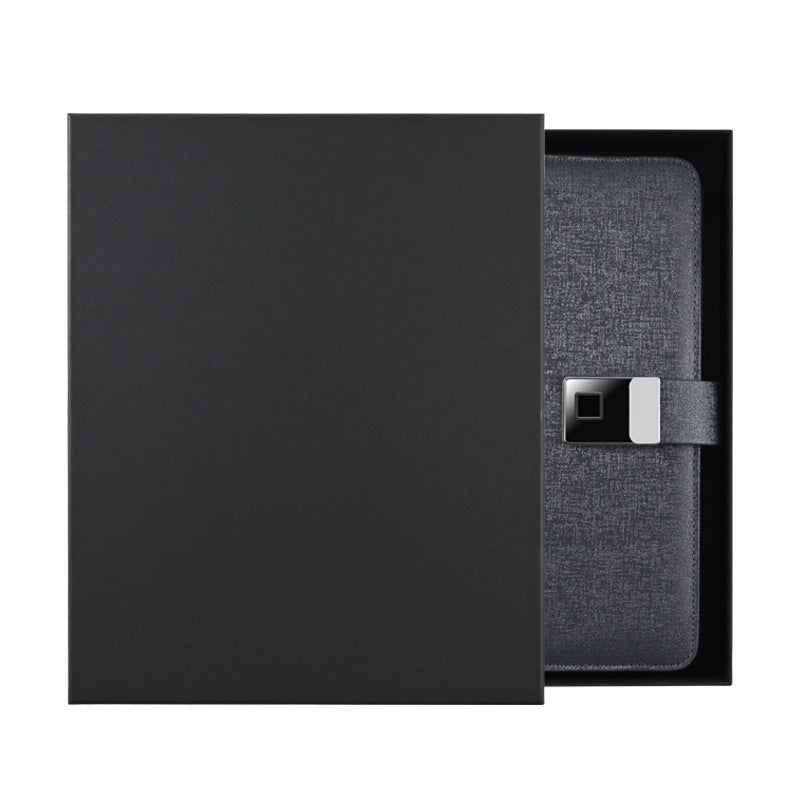 Multifunctional Video Playback Notebook Fingerprint Lock Wireless Charging Notepad