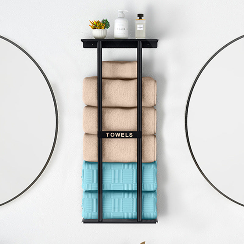 Wall-mounted Towel Rack Bathroom Towel Rack Bath Towel Rack With Hanging Strap