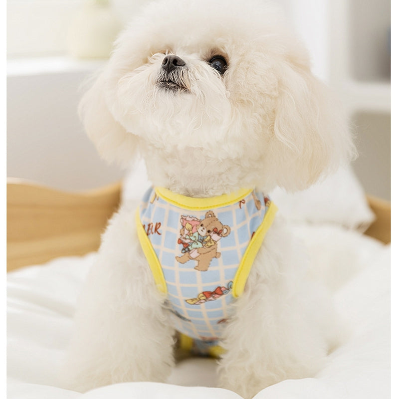 Cat Weaning Clothes Cute Sterilization Suit Protect Belly Clothing For Dogs Cats Anti-lick Recovery Clothing Pet Care Clothes