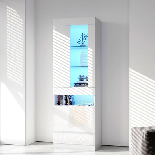 Display Cabinet With LED Lighting Display Cabinet Standing Display Cabinet Storage Display Cabinet Living Room Cabinet White LED Display Cabinet Living Room Wall Units LED Display Cabinets LED Cabinet