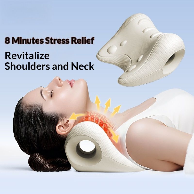 Cervical Massage Neck Relaxer Foam Expansion Process
