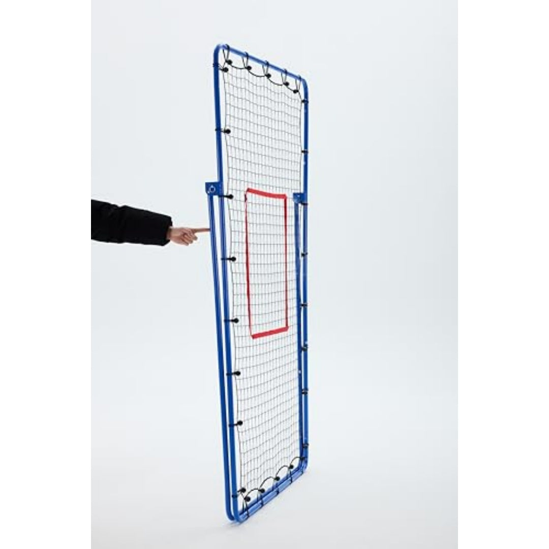 7 Feet By 4 Feet Volleyball Backboard Net - A Multi-sport Rebound Training Equipment With A Travel Bag, Featuring 5 Adjustable Angles