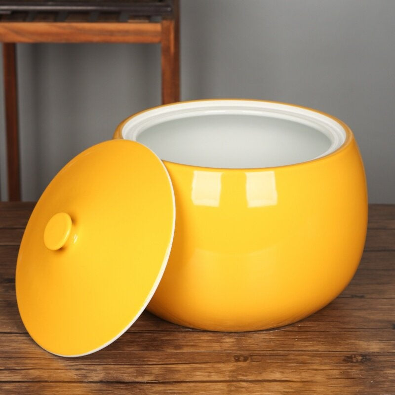 Jingdezhen Ceramic Tea Caddy With Lid Premium Quality
