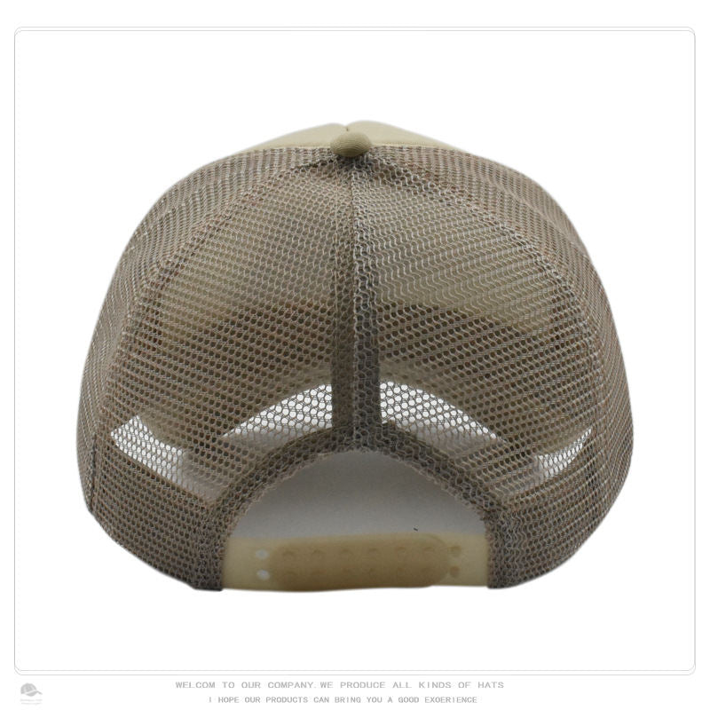 Summer Sun-Protection Breathable Outdoor Visor Cap With Motorcycle Print Baseball Hat