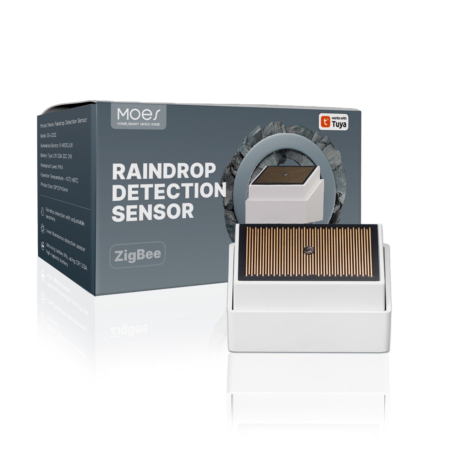 Graffiti Smart Home Outdoor Mini Rainfall Sensor