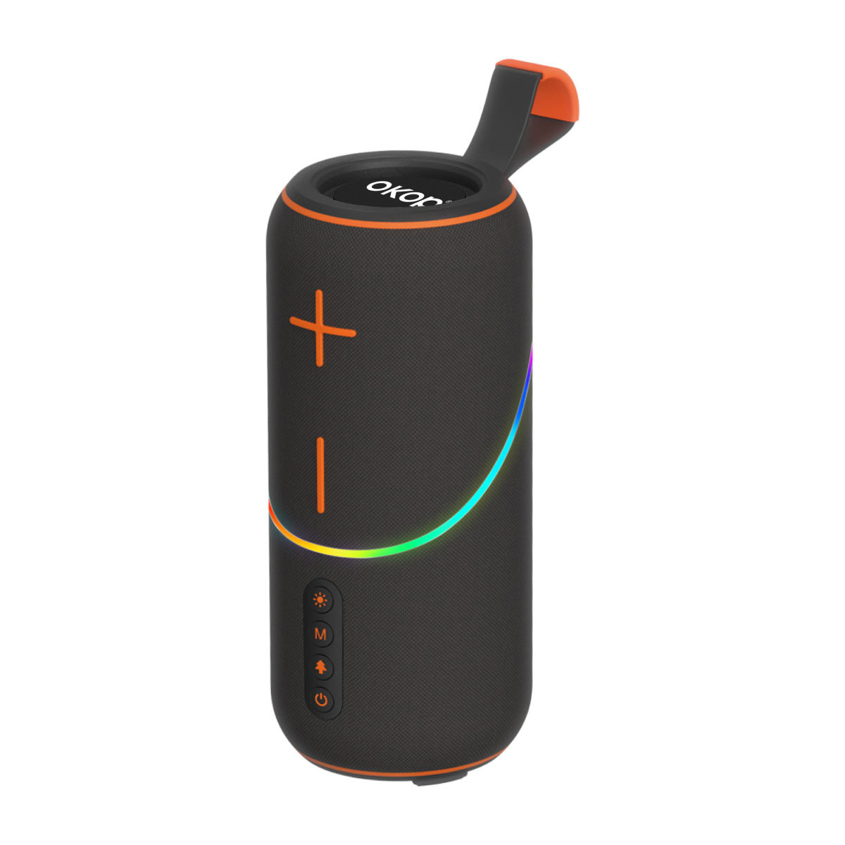 KP-806 Portable Handheld Bluetooth Speaker Outdoor Use Extra-Long Battery Life Cross Border Best Seller Compact Desktop Speaker With RGB Ambient Lighting
