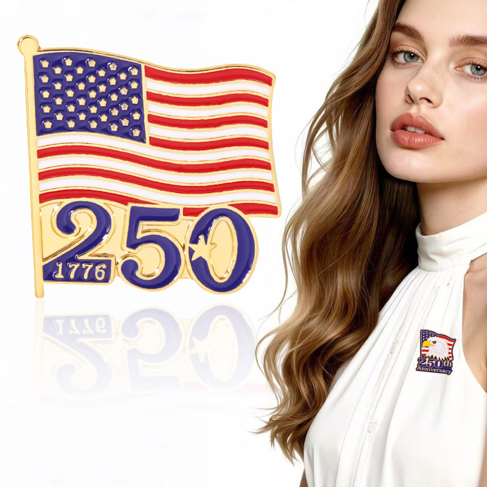 Cross-border Best-selling New American Brooch For Europe And The US