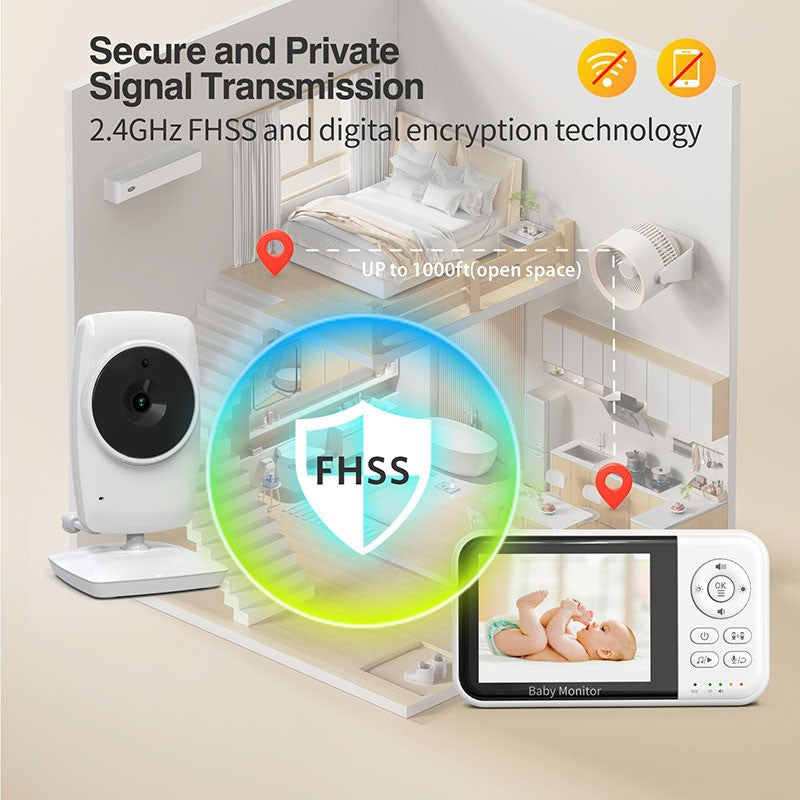 Smart Night-vision Two-way Baby Monitor