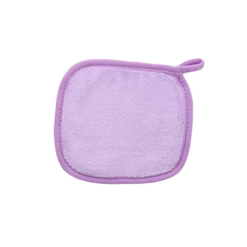 Clearwater Flannel Makeup-removing Towel Multicolor Thickened With A Hook