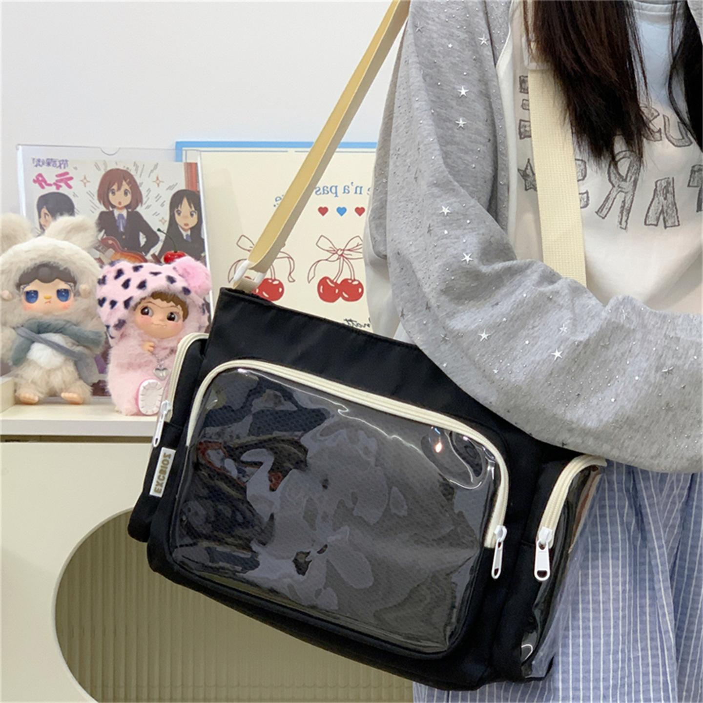 High-fashion Preppy-style Crossbody Bag For Women