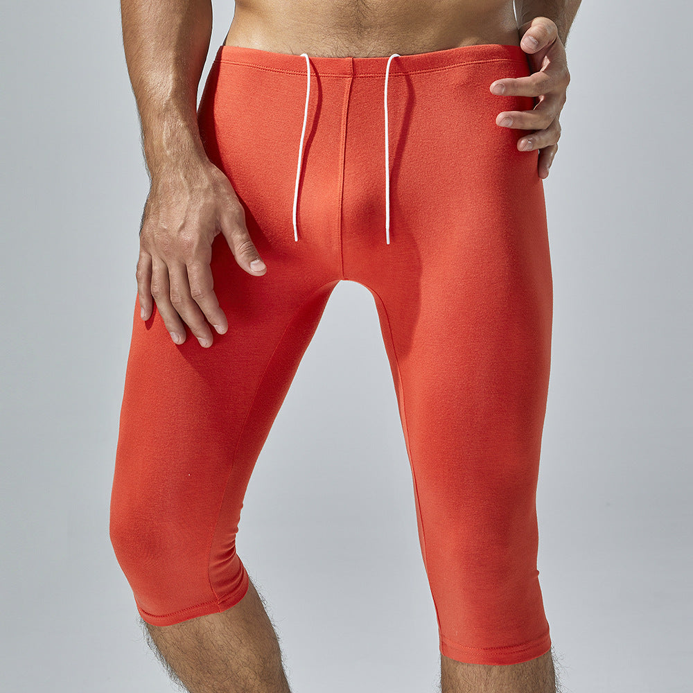 Low Waist Men's Casual Solid Color Sports Pants Fitness