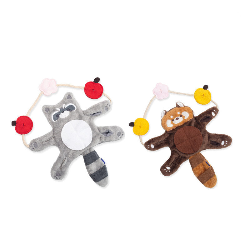 Dog Plush Self Relieving Teddy Bear Toy Grinding Teeth Interactive Solitude Hiding Food Toy Small Dogs Supplies Accessories