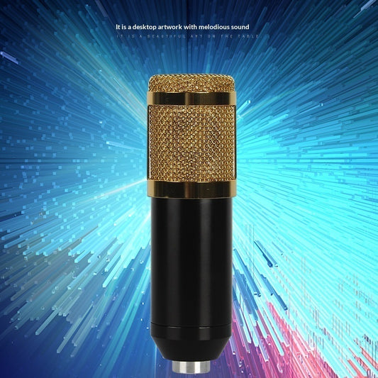 BM800 Condenser Microphone Kit For Computer Recording Anti-Blast Live Streaming Sound Card Wired Karaoke Microphone Dedicated For Livestreaming