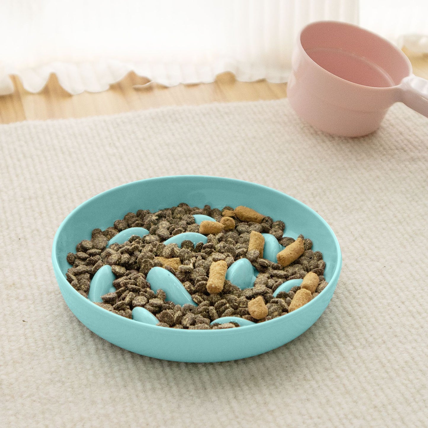 Dogs And Cats Slow Feeding Bowl Pet Bowl Cat Slow Tableware Feeder