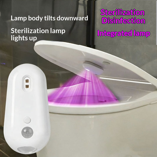 Portable UV Sterilizing Night Light With USB Charging And Motion Sensor For Home Use
