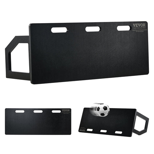 Fußball Rebound Board, Tragbares Bounce Board 100 X 40 Cm, HDPE Rebounder Wand Rebound Equipment, Kinder & Jugendliche, Trainingsboard, Rebounder Kicker Für Fußballtraining, Schwarz