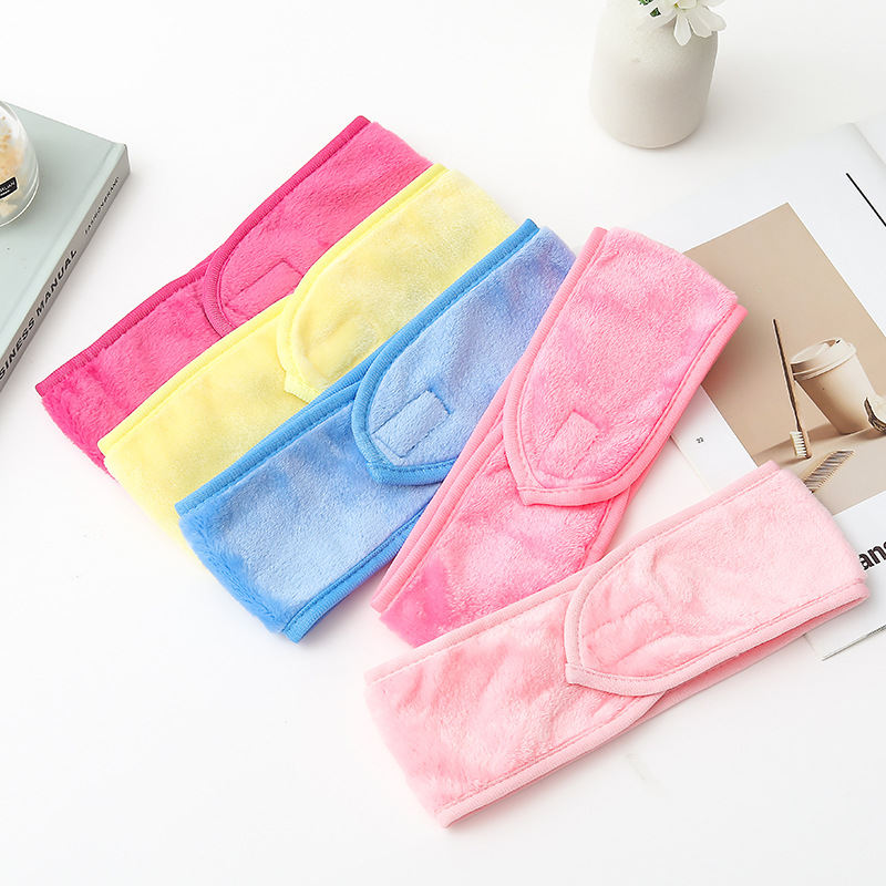 Velcro Hair Band Yoga Sports Wash