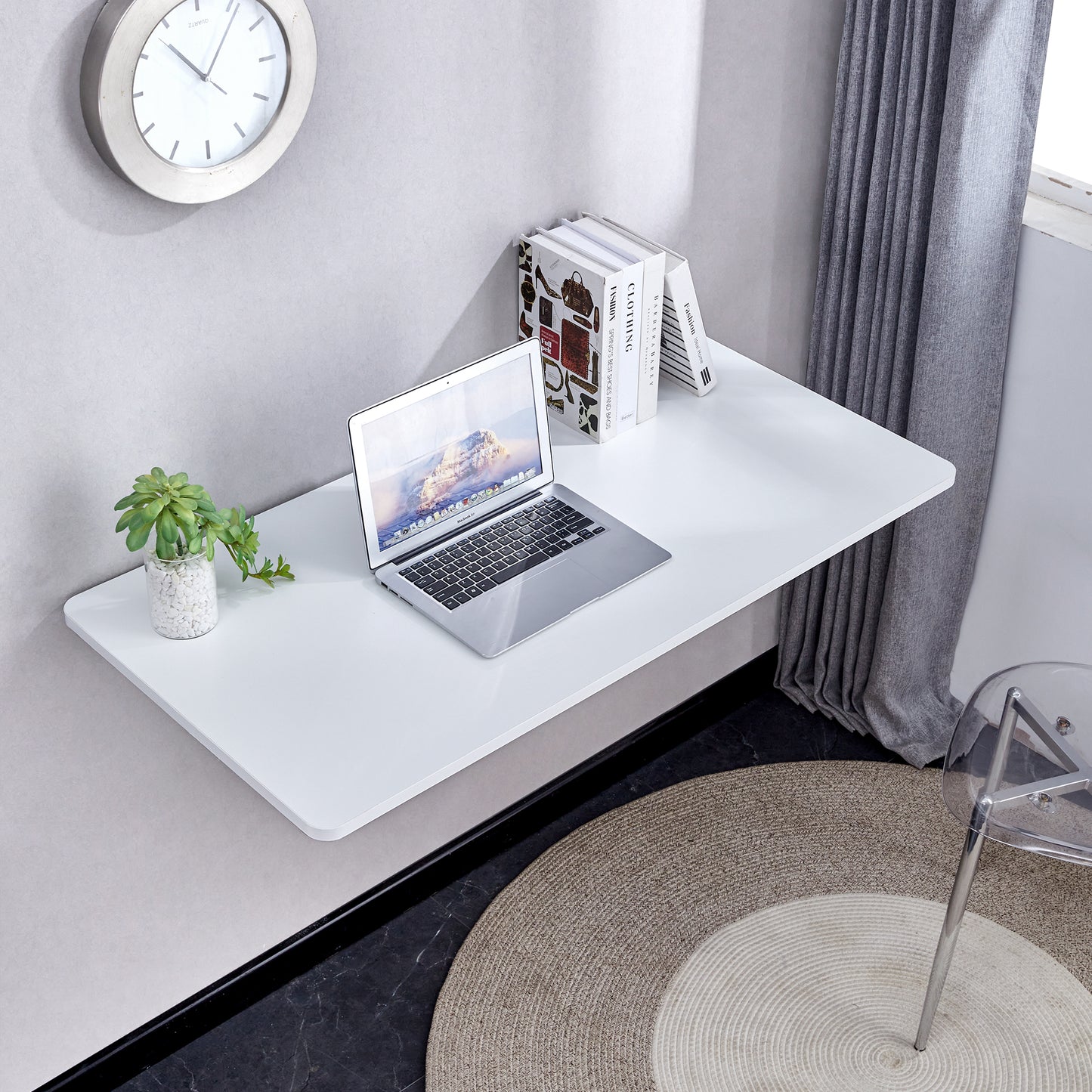 Laundry Room Folding Table, Wall-Mounted Folding Table For Small Spaces, Folding Table, Workbench, Garage & Shed Addition Home Office Laundry Room Home Bar Kitchen & Dining Room