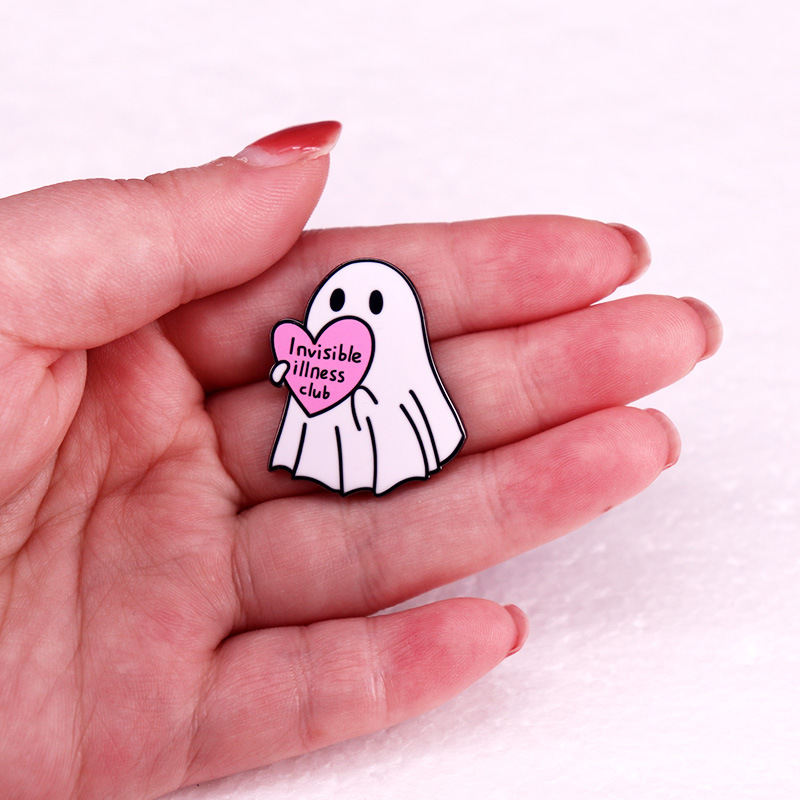 Fashion Personality Ghost Badge Brooch Accessories