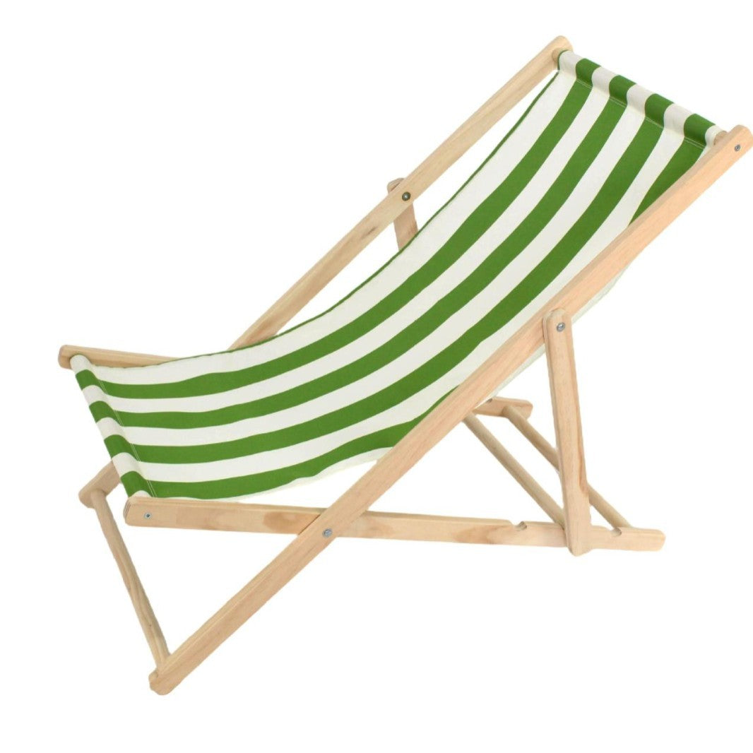 Solid Wood Beach Chair Outdoor Lounge Chair