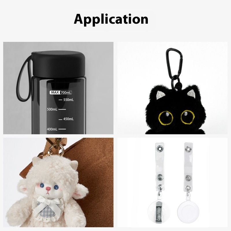 Love Heart Climbing Button Carabiner Heart-shaped Aluminum Alloy DIY Water Bottle Buckle Keychain Accessories