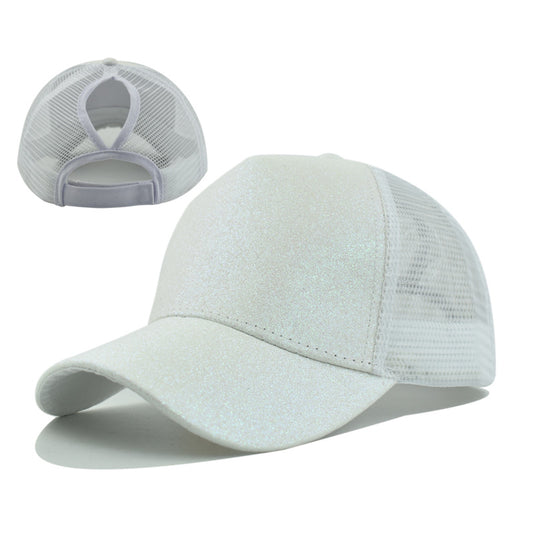 Women's Netting Breathable, Allowing Hair To Be Exposed. Fashionable And Simple Style Baseball Cap. Suitable For Sisters To Go Out And Do Outdoor Activities.