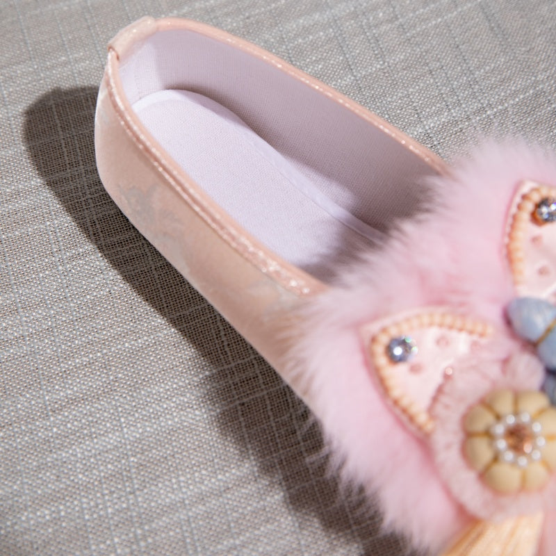 Cute And Interesting Traditional Chinese Lion Dance Handmade New Chinese-style Folk Costume Tiger-head Shoes For Women Of Adult Size, Suitable For Summer 2026, For Home Wear, Outdoor Sandals, Single S