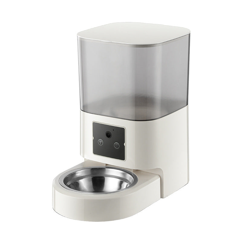 Timing Quantitative Remote Control Automatic Pet Feeder Cat Food Dog Food Intelligent Feeding Machine