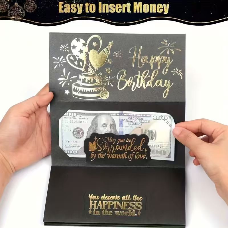 Folding Red Envelope With A Sense Of Ceremony For Birthday Gifts