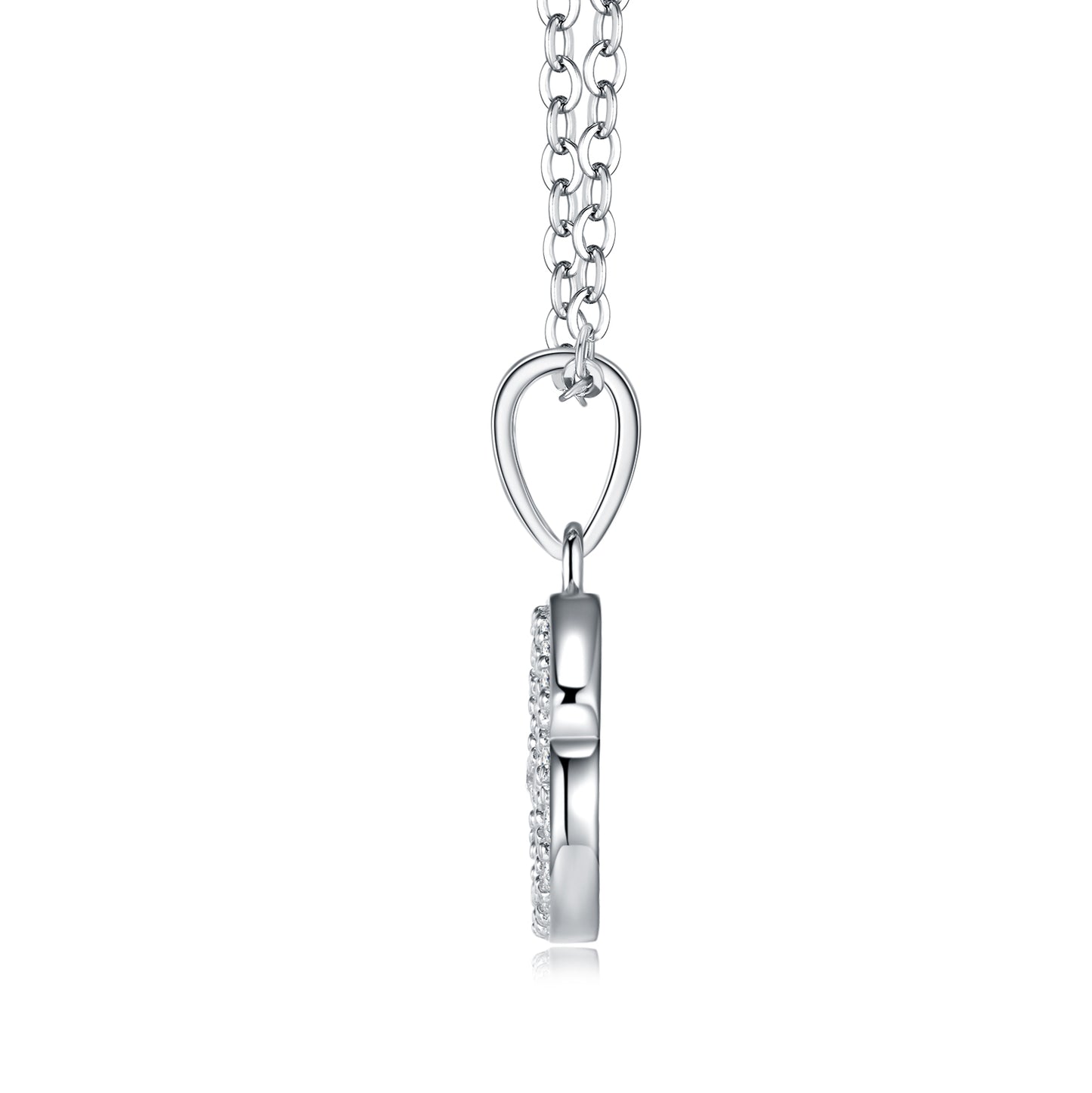 S925 Sterling Silver Cancer Necklace For Women D Color VVS1 Moissanite Zodiac Pendant, 3.8g Platinum Plated Astrology Jewelry With GRA Certificate, Perfect Birthday & Anniversary Gift Box Set For He