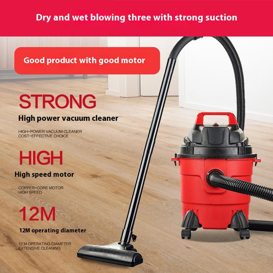 Commercial Vacuum Cleaner Household Large Suction Super Power Suction Mop Integrated Land-opening Beauty Seam Small Industrial A Suction Machine