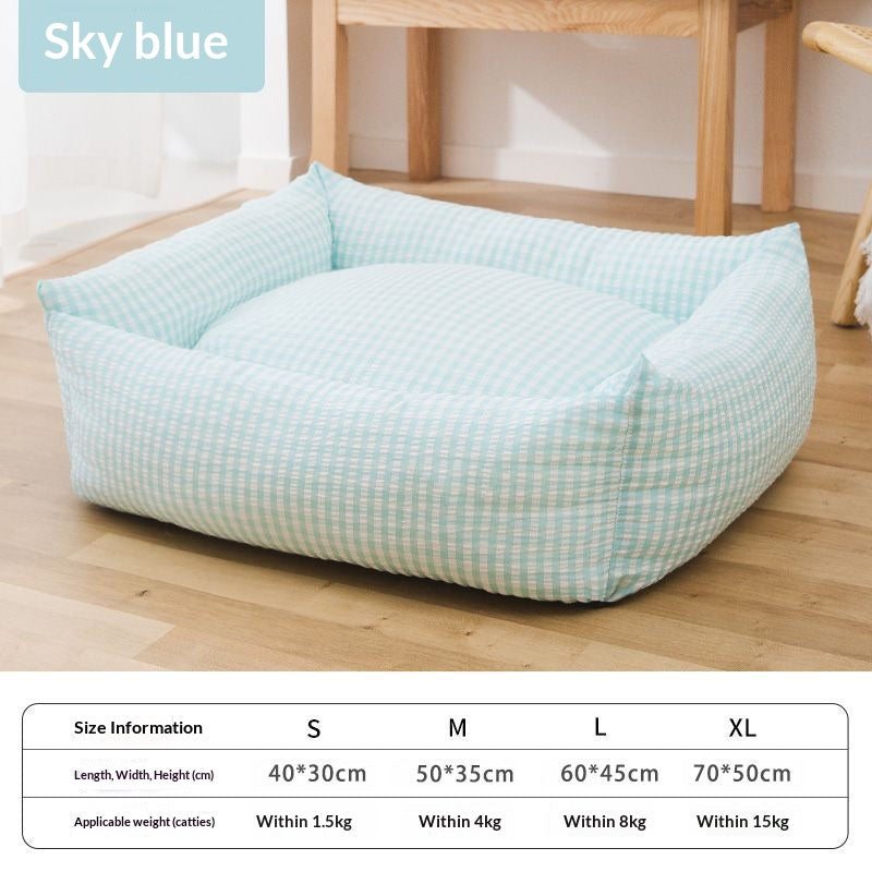 Small Dog & Cat Durable Kennel Winter Warm Pet Bed Pet Supplies